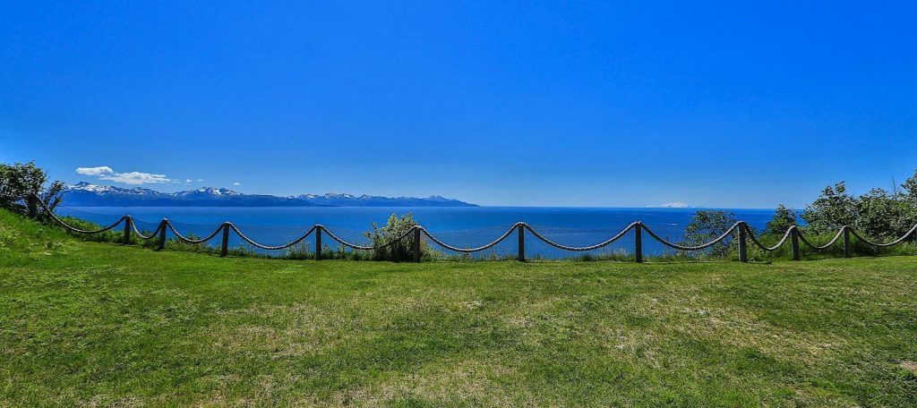 Exterior of Kenai Peninsula Suites cabin rentals in Homer Alaska